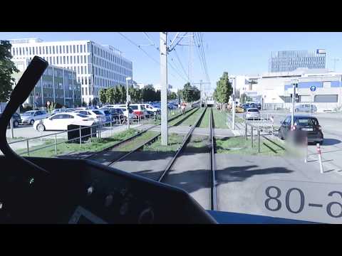 Führerstandsmitfahrt | U6 Stadtbahn Stuttgart Fasanenhof Schelmenwasen-Fasanenhof Bonhoefferkirche