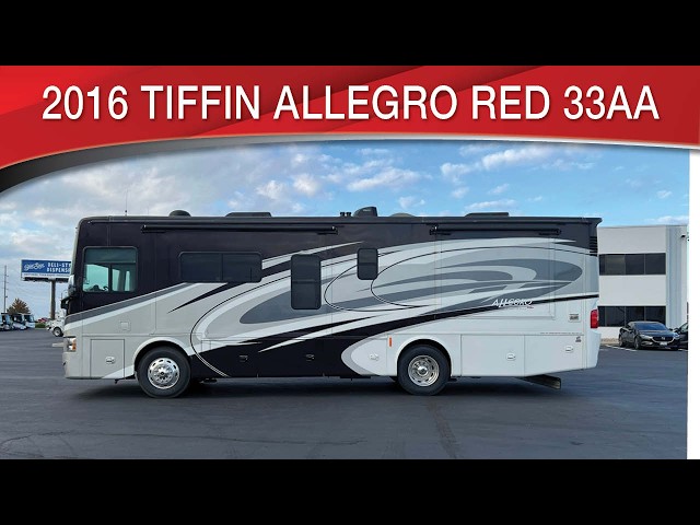 Preview image of 2016 Tiffin Allegro Red 33AA youtube video