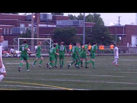 PDL: Tad Kreamalmeyer, St Louis Lions, scores on direct kick against Springfield Demize