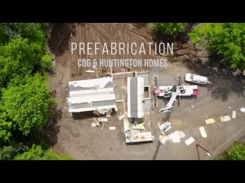 CDG & Huntington Homes: Prefabrication