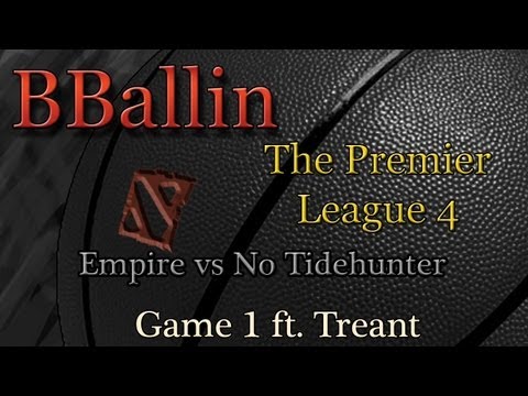 Empire vs No Tidehunter (The Premier League 4) Game 1 ft. TREANT