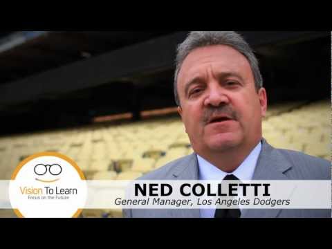 Ned Colletti talks about Vision To Learn