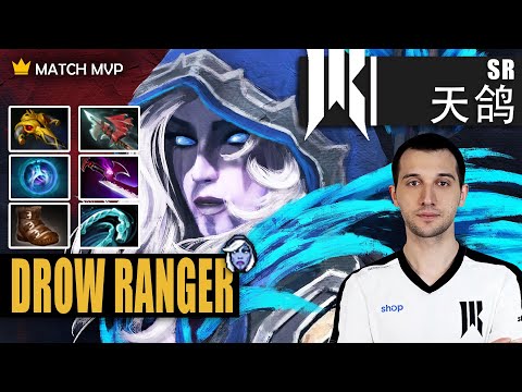 Drow Ranger Safelane | SR.Arteezy | RTZ HARD PRACTICING CARRY FOR MAJOR | 7.32d Gameplay Highlight