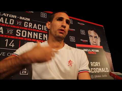 Rory MacDonald Media Day Bellator 222