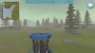 Disc Golf Valley Ace on Par 5