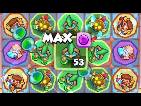 Alchemist Talent, Synthetic Rank ALL MAX, Alchemist, co-op with Earth Elemental - Rush Royale Video