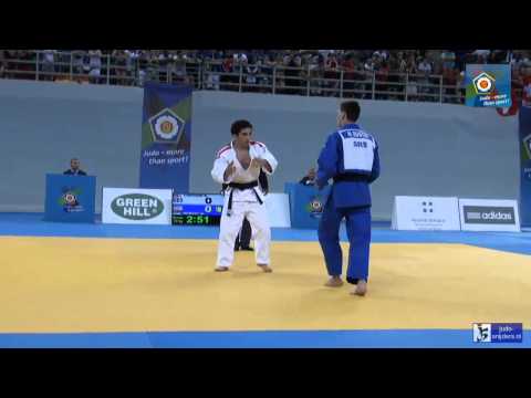 Judo 2014 European Championships Cadets: Udesiani (GEO) - Buncic (SRB) [-66kg] bronze