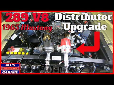 How to replace your distributor - 289 Ford - 1965 Mustang - with a Mallory Unilite Distributor