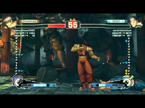 SSF4 AE 2012: elwoodblues0985 (Guy) vs sanahelaalolsun (Ryu)