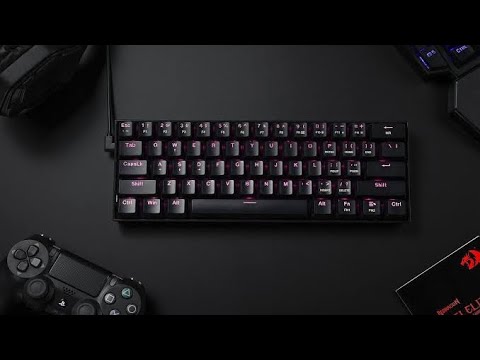 Reddragon k630 keyboard review and lighting modes