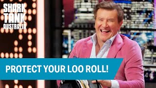 Shark Tank Australia | Portable Loo Roll Dispenser Leads to Surprise Deal
