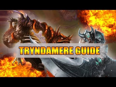 Challenger Tryndamere Main Shows How to play |  Tryndamere Guide patch 8 7