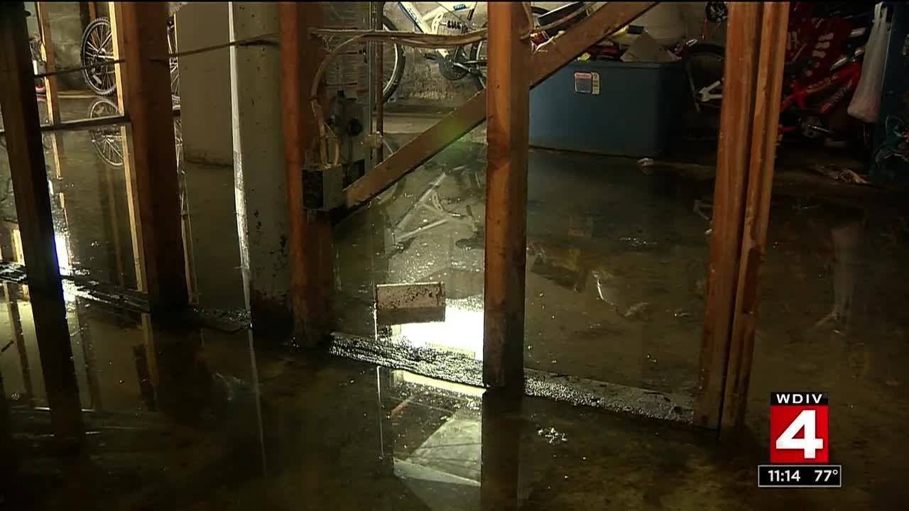 Detroit residents battle basement-flooding problems