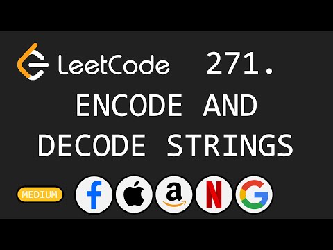 Encode and Decode Strings - Leetcode 271 - Python