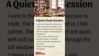 Learn English With A Quiet Study Session | Improve Your English #englishforbeginners