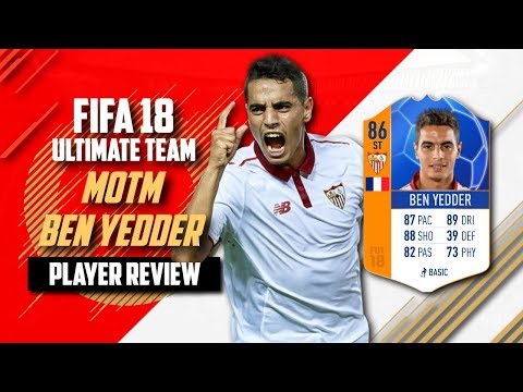 MAN OF THE MATCH 86 BEN YEDDER PLAYER REVIEW - EMOTM 86 BEN YEDDER REVIEW - FIFA 18 ULTIMATE TEAM