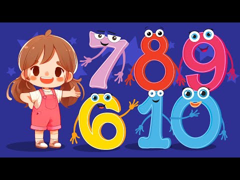 Let's count 6 to 10 |  Learning Numbers | Counting Cartoons for Kids | Learn to count 6 7 8 9 10 |
