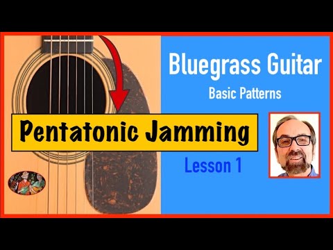 Jamming Pentatonic Scales in Bluegrass Guitar