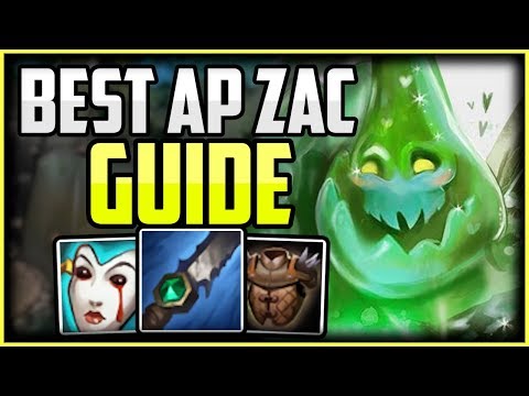 AP ZAC JUNGLE OP - How to Play AP Zac Jungle Guide - Unranked to Challenger Episode 4