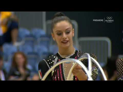 2019 Portimao World Cup Rhythmic Gymnastics -  3 Hoops 2 Pairs of Clubs Final Highlights