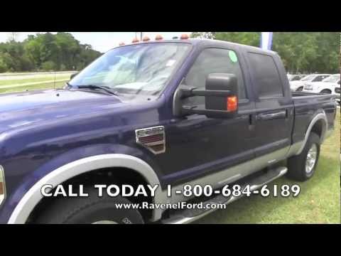 2008 Ford F-250 Lariat Crew Cab 4x4 Diesel Review Video * For Sale @ Ravenel Ford * Charleston, SC