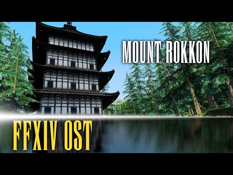 Mount Rokkon Theme "Crimson Sunset (Piano Collections)" - FFXIV OST