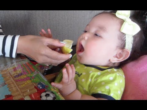 Baby's first LEMON! - May 11, 2013 - itsJudysLife Vlog