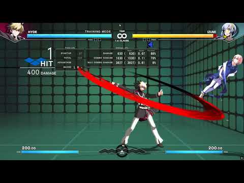 UNDER NIGHT IN-BIRTH II Sys:Celes - Updated 4K Hyde 6B Corner Combo