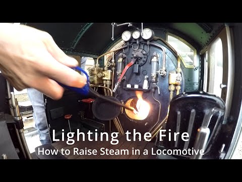 How to Raise Steam in a Locomotive at Peter's Railway