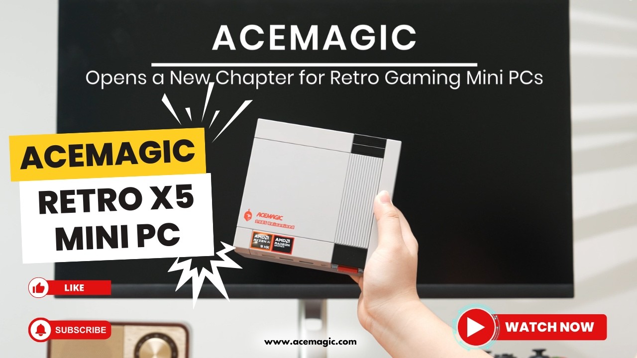 🎮 ACEMAGIC Retro X5 Mini PC Redefines Retro Gaming ✨🖥️ - YouTube