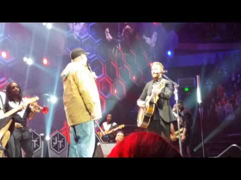 Justin Timberlake and Garth Brooks - live in Nashville