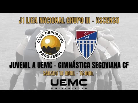 ⚽ CD PARQUESOL UEMC 🆚 GIMNÁSTICA SEGOVIANA CF | LIGA NACIONAL JUVENIL GRUPO III - ASCENSO 20/21