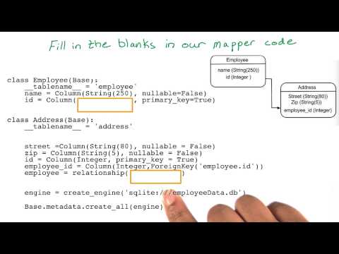 Database Setup Quiz Part 2 Full Stack Foundations