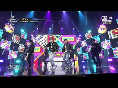 Live HD | 150212 INFINITE H - Pretty @ MNET M! Countdown
