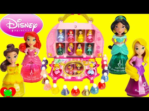 Disney Princess Little Kingdom Cosmetic Castle Vanity Makeup Set Video