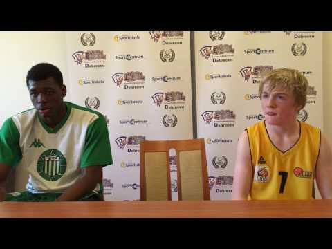 TS Jahn Munchen (GER) - KTP Kotka (FIN) PRESS CONFERENCE