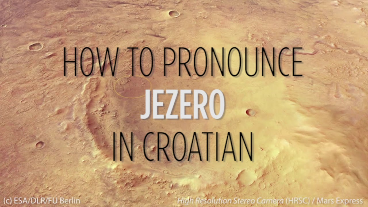 How to pronounce 'Jezero' in Croatian - YouTube