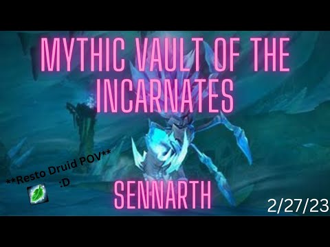 Mythic Sennarth - Resto Druid POV - S1 DragonFlight