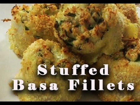 DELICIOUS Stuffed Basa Fillets - Baked to perfection