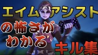 【ただ君に晴れ】エイムアシストの怖さが分かるキル集！【フォートナイトキル集】