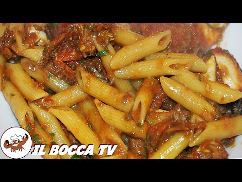 220 - Penne al favollo...e ti senti satollo! (primo piatto a base di granchio facile e saporito)