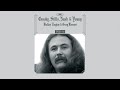 Graham Nash & David Crosby - Déjà Vu (Demo) [Official Audio]