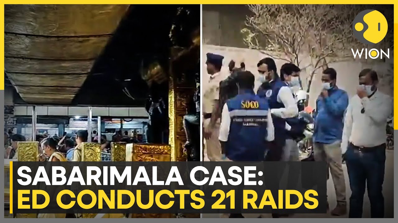 Sabarimala Case: ED Conducts 21 Raids Parallel To S.I.T Probe | WION News