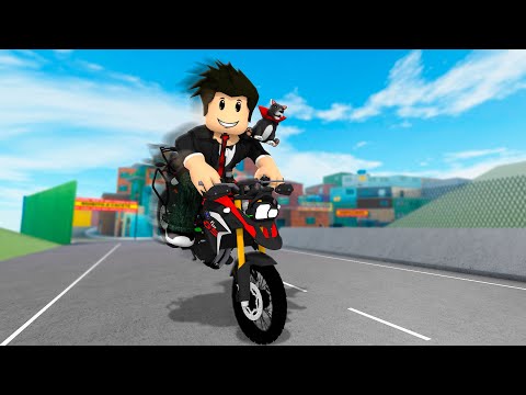 EMPINADA DE FRENTE COM A MOTO | Roblox - Rodograu SP