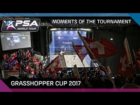 Squash: Moments of the Tournament - Grasshopper Cup 2017