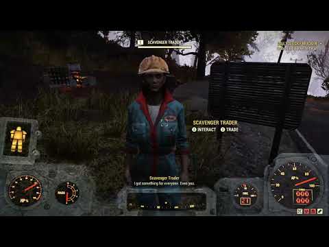 "Scavenger Trader" - Fallout 76 Wastelanders Random Encounters