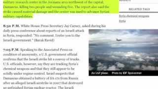Israeli Strike on Syrian Military Site -Trib-Now Radio Simulcast Show Tonight (1-30-12)