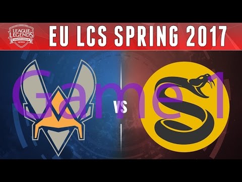 Highlights: EU LCS Spring 2017 - VIT vs SPY Game 1