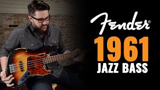 1961 Fender Jazz Bass Three Tone Sunburst | CME Gear Demo | Marc Najjar