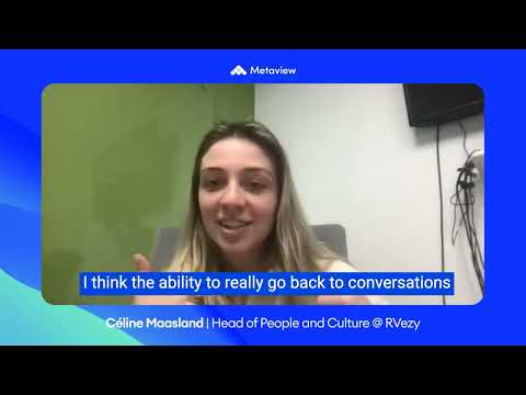 RVezy - Customer Success Story (Céline Maasland - Head of People and Culture)